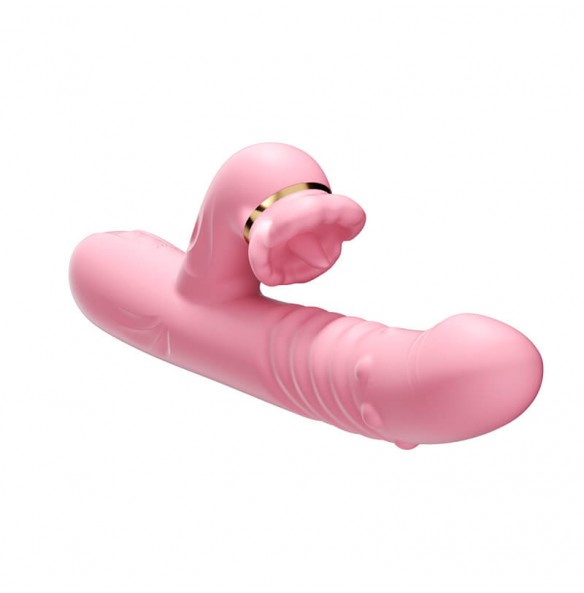 MizzZee - Oral Bliss Heating Licking Rotating Bead Vibrator (Chargeable - Pink) MizzZee - Oral Bliss Heating Licking Rotating Bead Vibrator (Chargeable - Pink)
